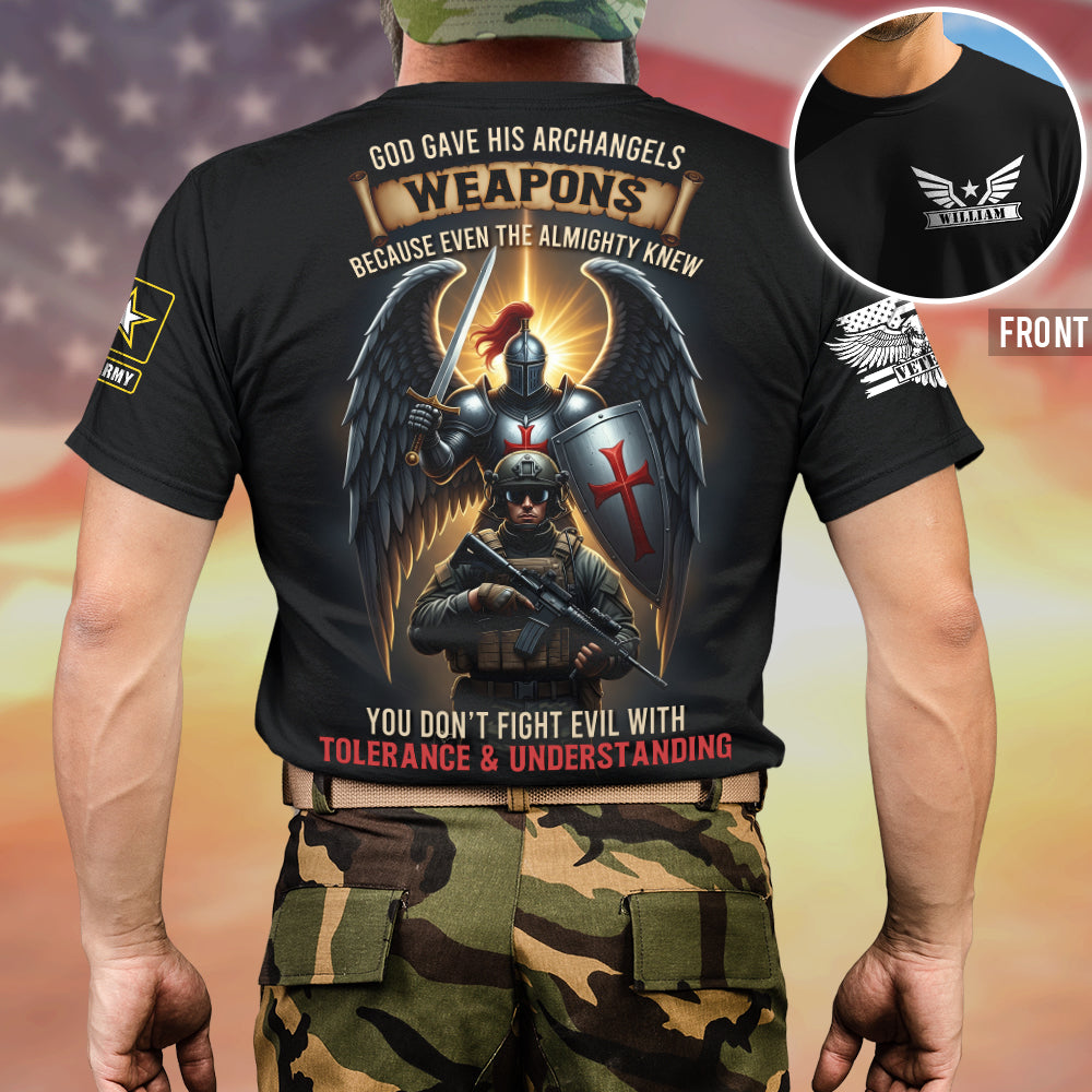 Faithful Warrior 3D Shirt – Personalized Gifts For Veteran 04huqn180725