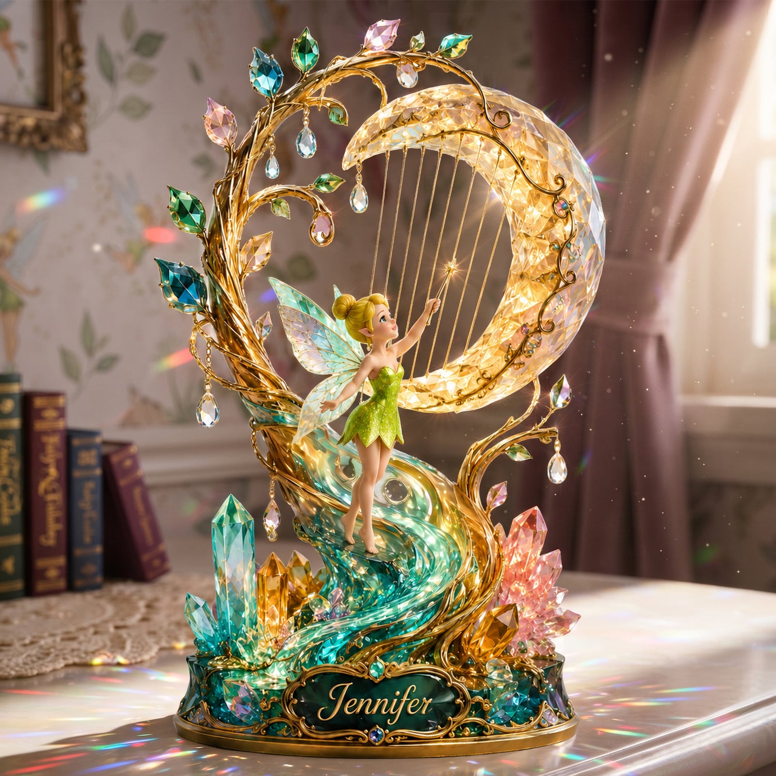 Enchanted Fairy Acrylic Plaque – Personalized Gifts 02halu070726