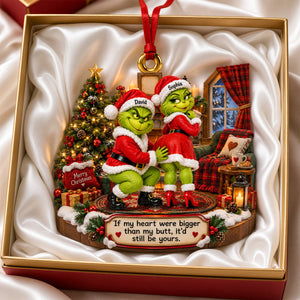 Grouchy Mischief Couples Acrylic Ornament - Personalized Christmas Gifts For Couples 04nadh160926