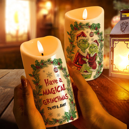 Personalized Christmas Gifts For Couple LED Candle 02pgtn210825
