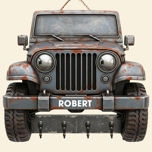 Off Road Car Key Hanger - Personalized Gifts For Off Road Lovers 01ohpu270625