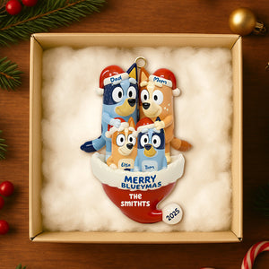 Festive Family Christmas Ornament Personalized Gifts For Family 07TGDT171125