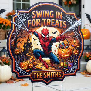 Adventures Halloween Yard Sign - Personalized Garden Gifts 04HADT040826