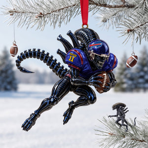 Fierce Dominator Acrylic Ornament - Personalized Gifts For Sport Lovers 06QHLU201026