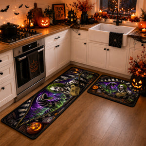 Spooky Halloween Family Runner Rug - Personalized Gifts For Family 02haqn030926