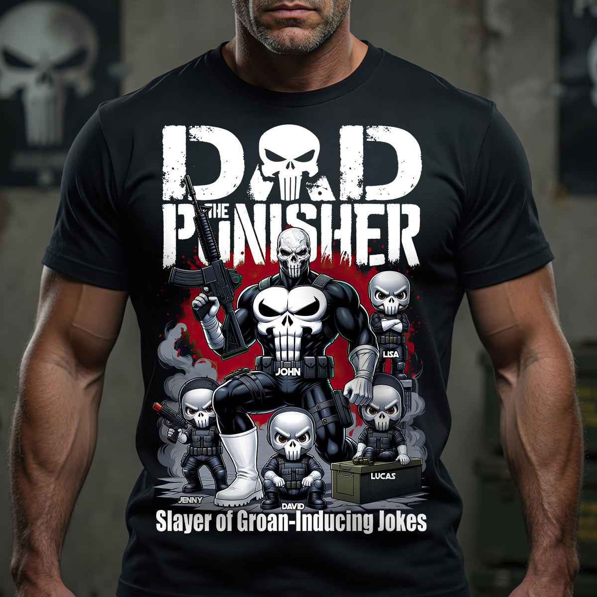 Dad Clan Shirt Personalized Gifts For Father 01HUDT120526