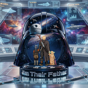 I Am The Father Acrylic Plaque - Personalized Gifts For Dads 04natn060526