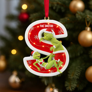 Custom Alphabet Letter Gifts For Couple Christmas Ornament 03hytn071025
