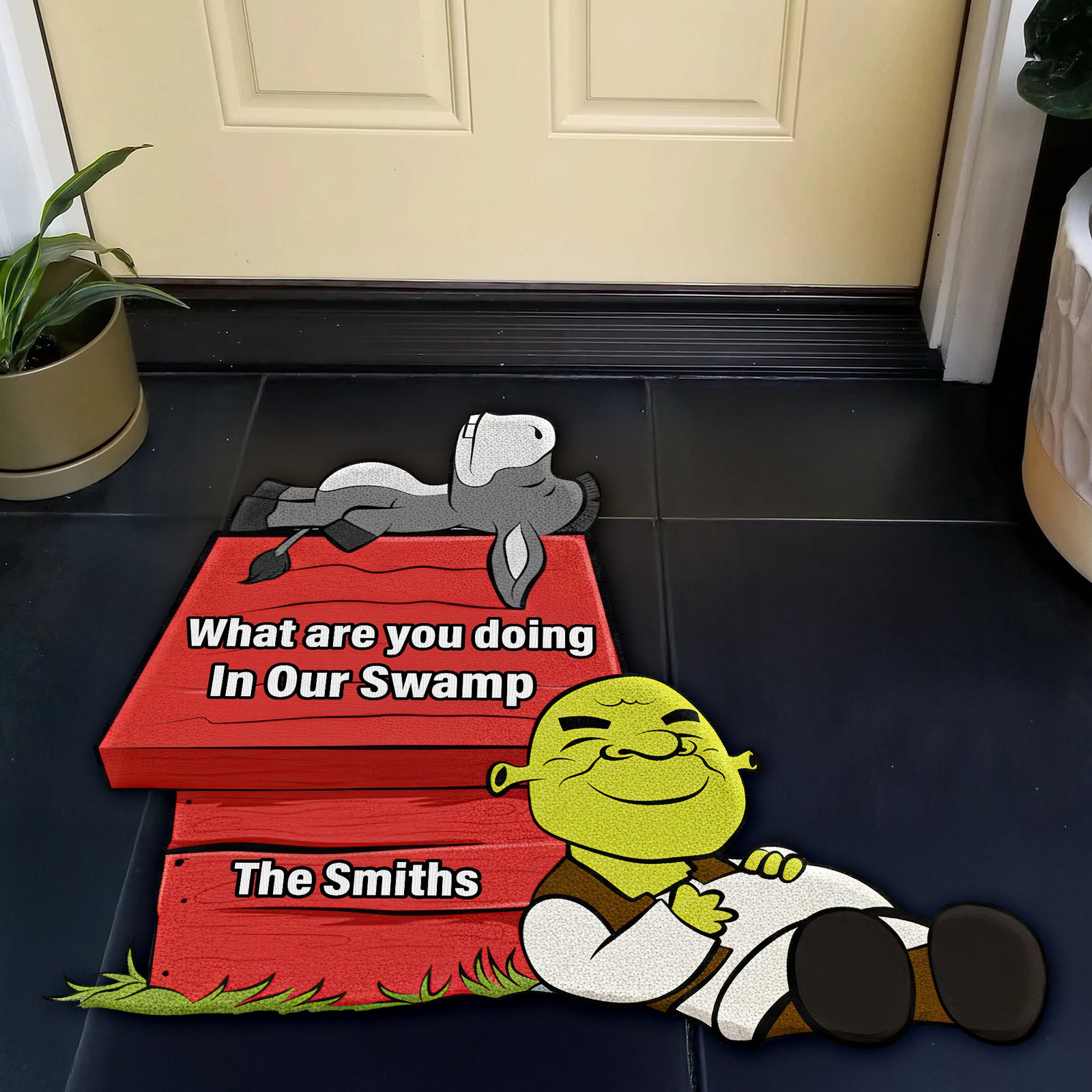 Funny Welcome Doormat – Personalized Gifts 02huqn121125