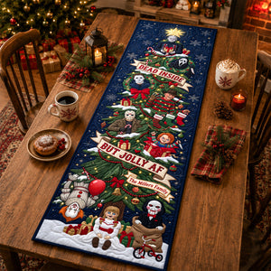 Merry Frightmas Quilted Table Runner- Personalized Gifts 06PADH140826