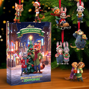 Holiday Fun Advent Calendar Blind Box - Personalized Gift For Christmas 02PGLU111125