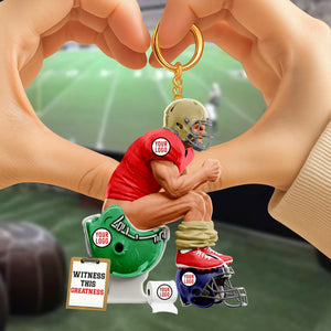 Strong Rival Sports Keychain – Personalized Gifts for Sport Lovers 03qhqn231225
