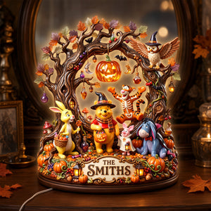 Halloween Childhood Squad LightBox - Personalized Gifts For Family Acrylic Light Box 05PAQN190826