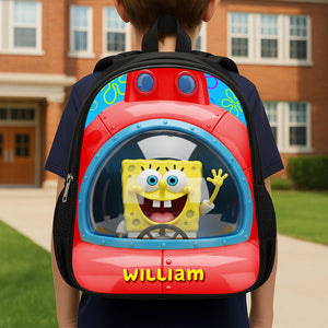 Happy Sea Adventure School Bag - Personalized Gifts For Kids 05paqn050825