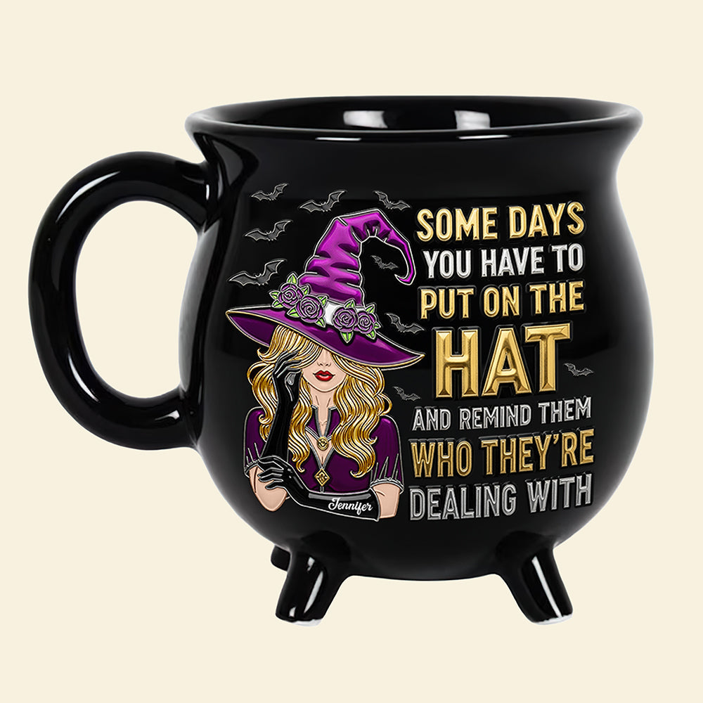 Sassy Witch Cauldron Mug – Personalized Halloween Gifts For Witch Lovers 01ohqn040925