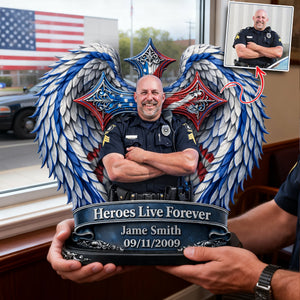 Always Remembered Office Workers Plaque - Personalized Memorial Gift For Office Workers 02HULU300126