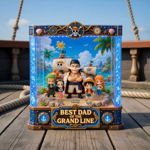 Dad’s Adventure Crew Acrylic Plaque - Personalized Gift For Dads 05TOQN180526