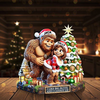 Personalized Christmas Gifts For Couple Plaque 01tgta190925