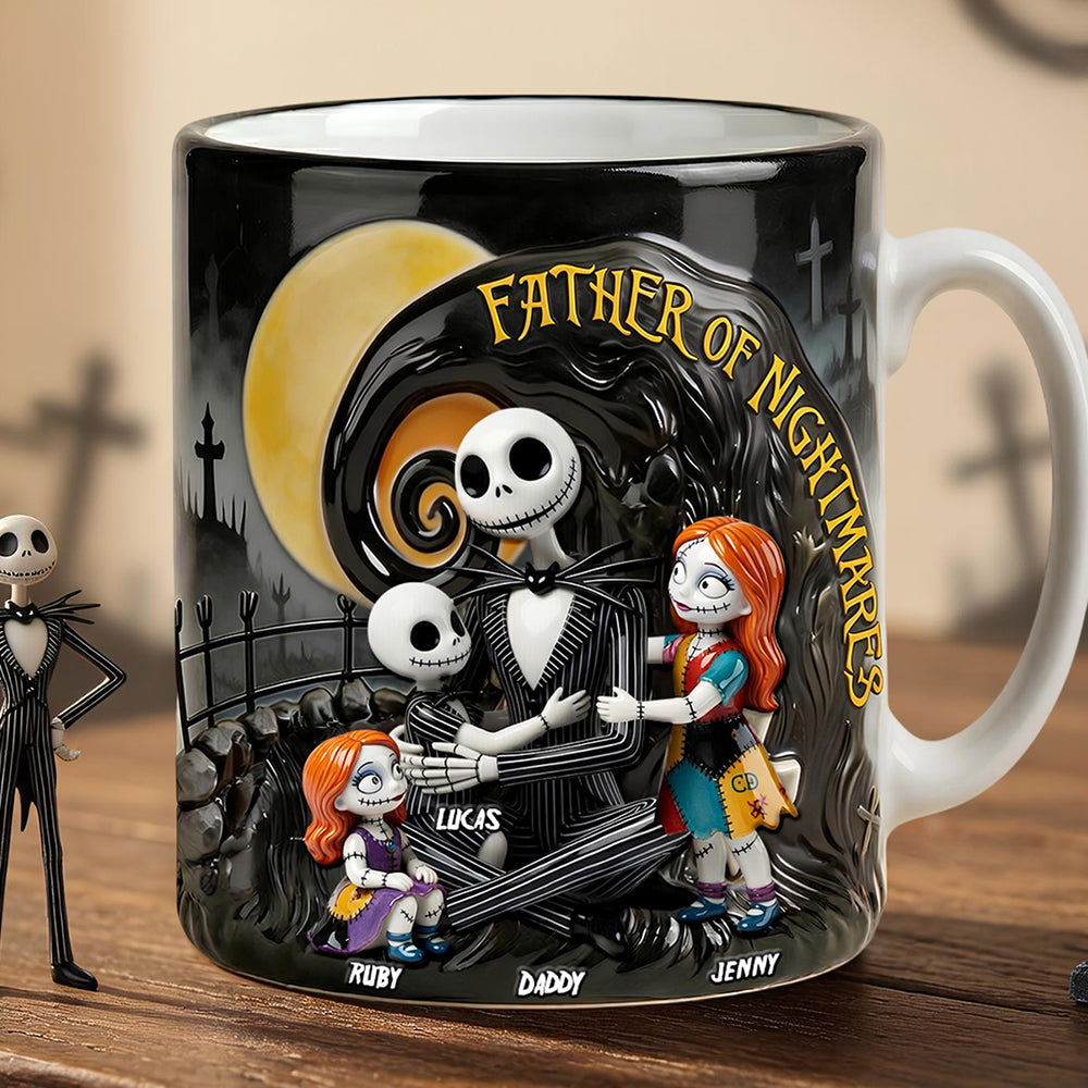 Spooky Dad Coffee Mug - Personalized Gifts For Dads 01OHDT040526