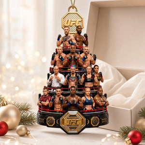 Legends Never Die Acrylic Ornament, Personalized Gifts For Fighting Shows Lovers 02qhdt040926