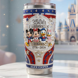 250th USA Anniversary 20oz Tumbler - Personalized Gifts For Patriots 03pgdt290426