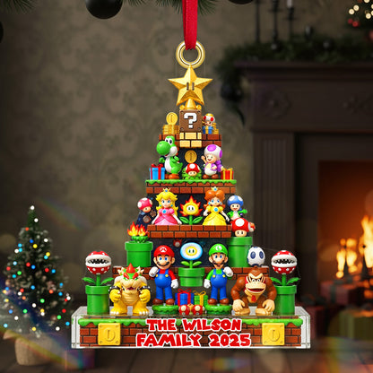 Personalized Gifts For Family, Christmas Family Acrylic Ornament 02tomg130925