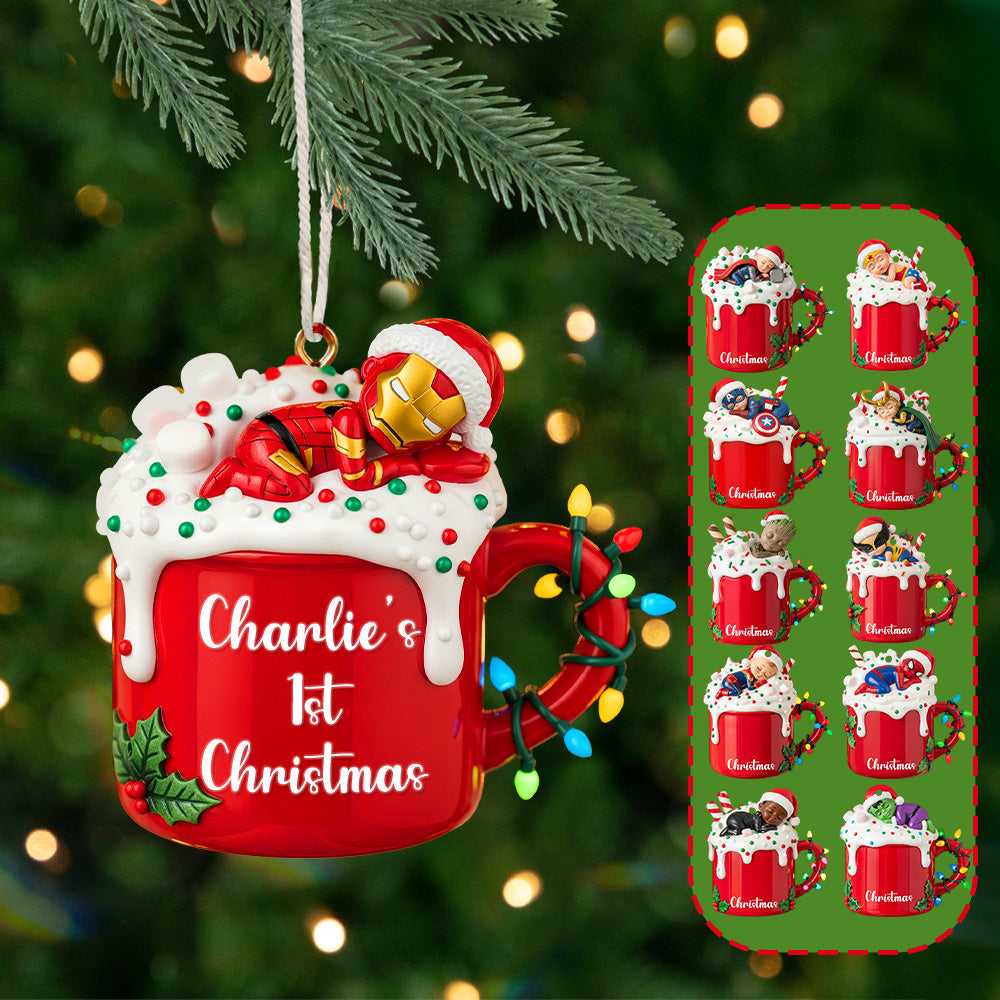 Baby Christmas Ornament Personalized Gifts For Fans 01PAMG210825