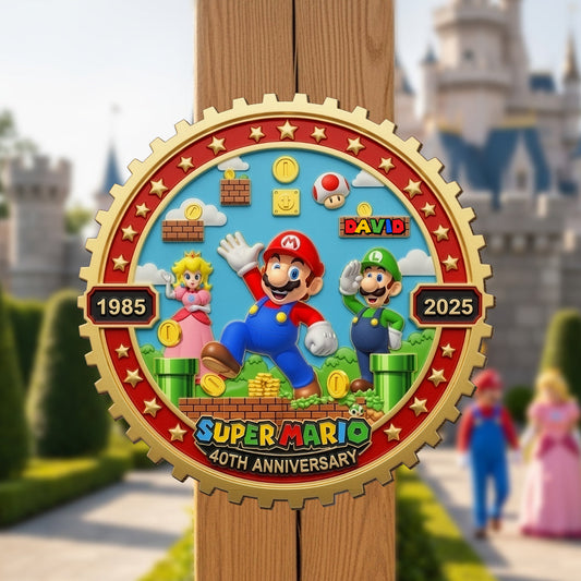 Personalized Gifts For Game Fans Wood Sign, 40th Anniversary Retro Adventure 05tgtn070725