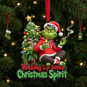 Holiday Chill Mode Christmas Ornament - Personalized Gifts For Christmas 08tolu061026