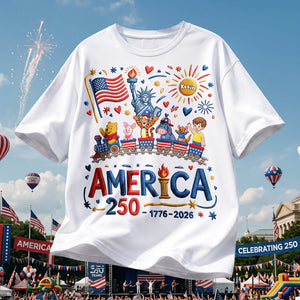 Lovely Friends Celebrate America 250th Anniversary Shirt - Personalized Gifts For Patriots 04pata150626