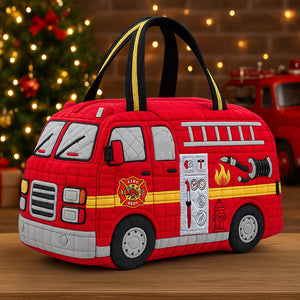 Firefighter Christmas Quilted Duffle Bag Gifts For Firefighter 03HYTN060925-Homacus