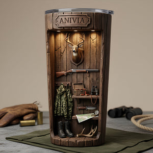 Deer Hunting Tumbler - Personalized Gifts For Hunters 06KIDT301225
