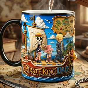 Daddy Adventure Crew Magic Coffee Mug - Personalized Gifts For Father's Day 02tota110526