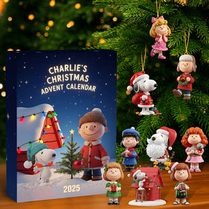 Christmas Advent Calendar Acrylic Blind Box - Personalized Gift For Christmas 03pgta151025