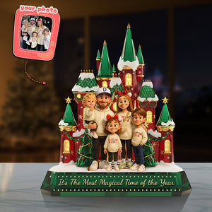 Personalized Gifts For Christmas, Family Custom Photo Custom Shape Acrylic Plaque 03pgta181025