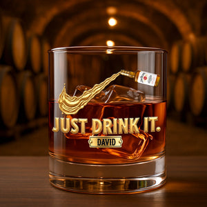 Personalized Gifts For Drinking Lovers Whiskey Glass 05hytn190825
