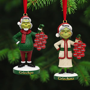 Personalized Gifts For Grandparent, Christmas Acrylic Ornament 01tota201025