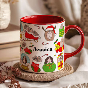 Merry Mischief Accent Mug - Personalized Gifts For Her 03LALU271025