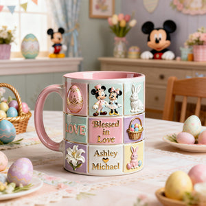 Blessed In Love Accent Mug - Personalized Gifts For Couple 02pgtn230226