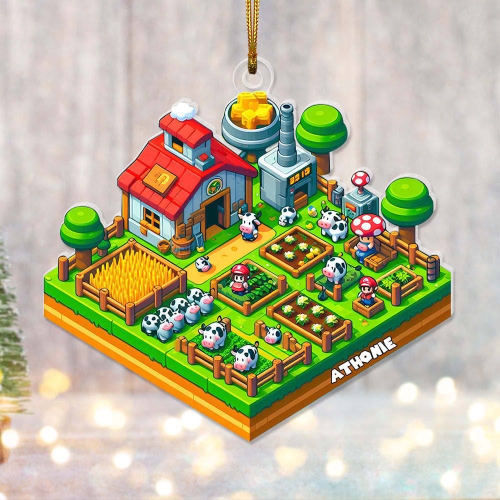 Personalized Gifts For Game Lover Christmas Ornament 01ohlu191124 - Ornament - GoDuckee
