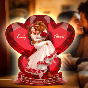 Couple's First Valentine Light Box - Personalized Gift For Couples 04NAQN021225