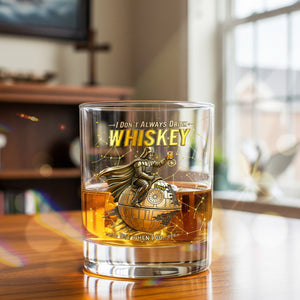 Personalized 11oz Round Whiskey Glass - Personalized Gifts For Friend 01tomg250825-Homacus