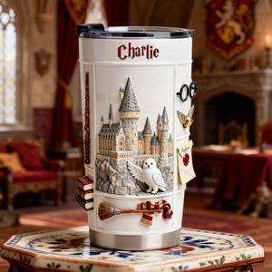 Ancient Castle 20oz Tumbler - Personalized Gift For Fantasy Lovers 05NALU251225