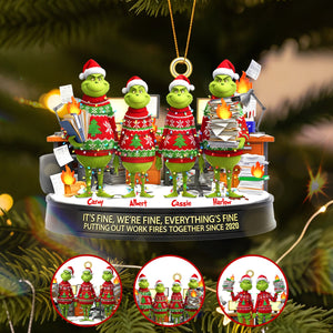 Personalized Gifts For Christmas, Coworker Acrylic Ornament 03namg180925-Homacus