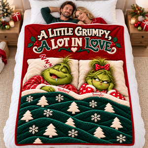 Deeply In Love Couple Blanket - Personalized Gifts For Couples 04TTQN151026