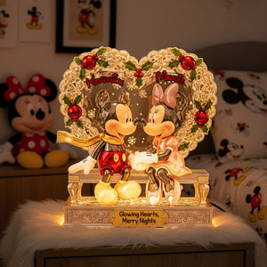 Personalized Christmas Gifts For Couple Custom Shape Acrylic Light Box 01pgmg301025