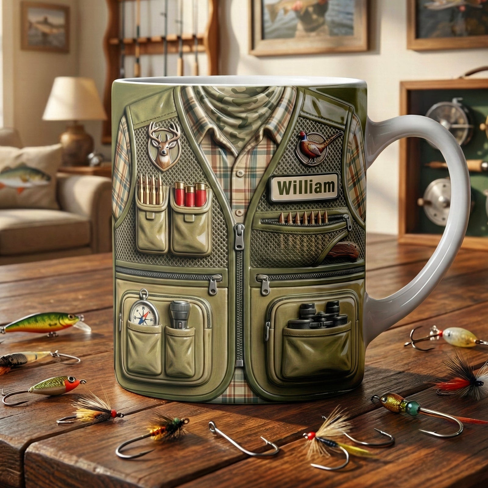 Hunting Coffee Mug - Personalized Gifts For Hunting Lovers 01toqn210126