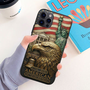 America 250th Anniversary Phone Case - Personalized Gifts 02toqn020226