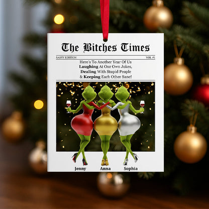 Personalized Gifts For Best Friends Christmas Ornament 03natn170925