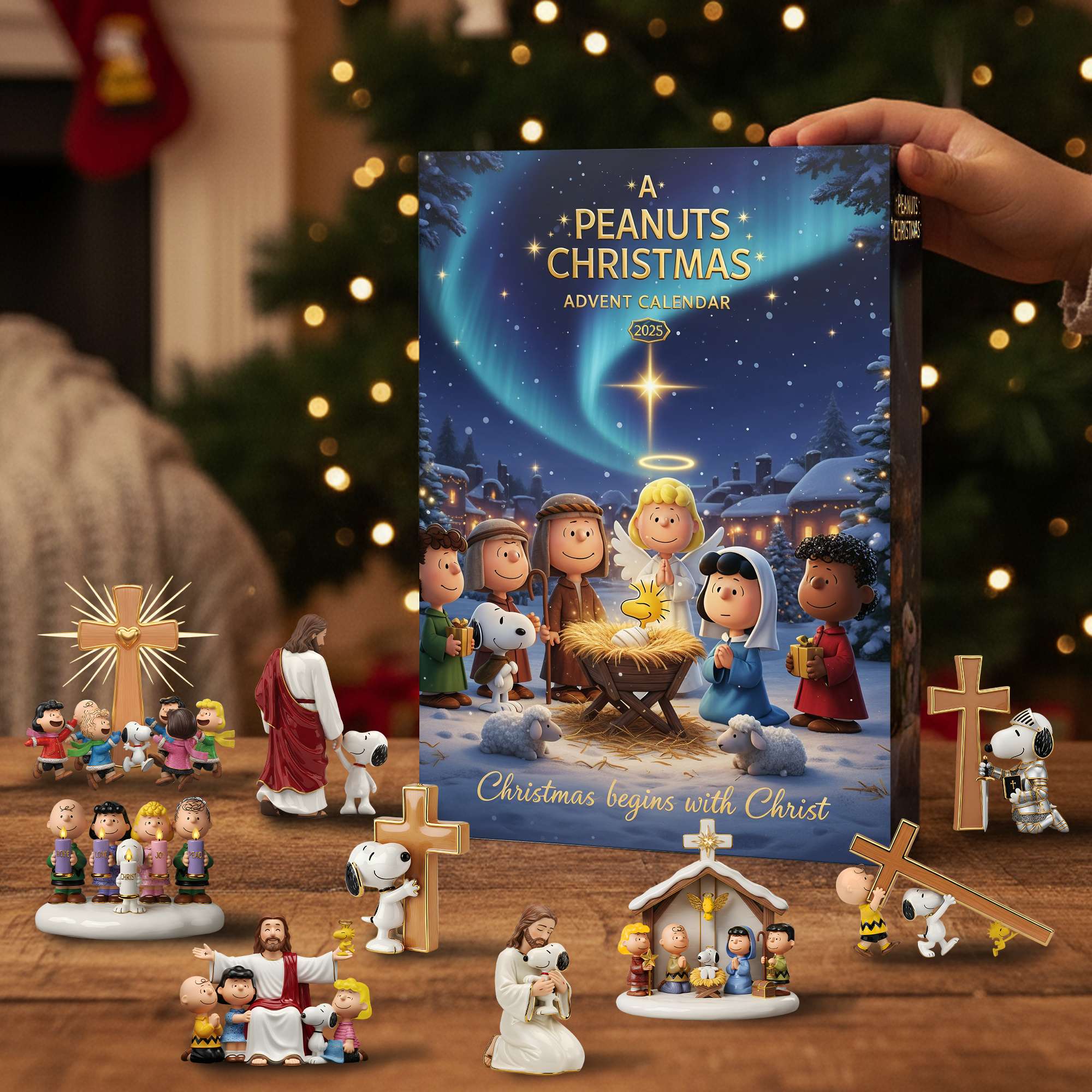 Cute Gang Worship The Lord Advent Calendar Acrylic Blind Box - Gifts For Christians 02QHLU201025